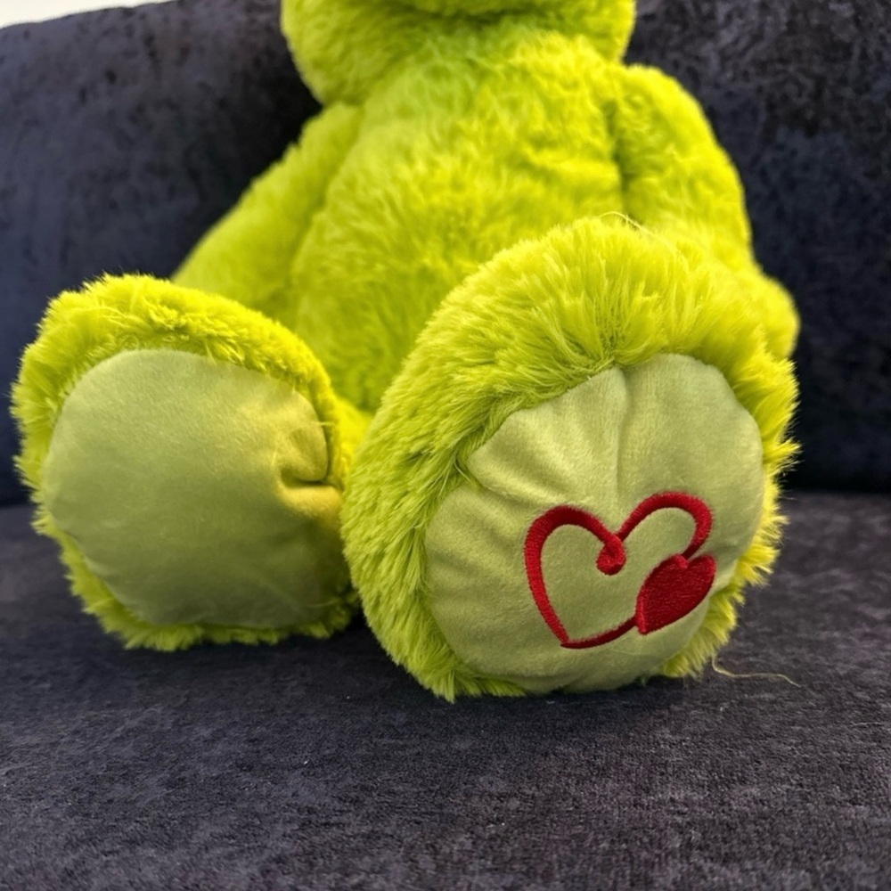 Cuddly Green Stuffed Dinosaur Toy - Picture 7 of 9